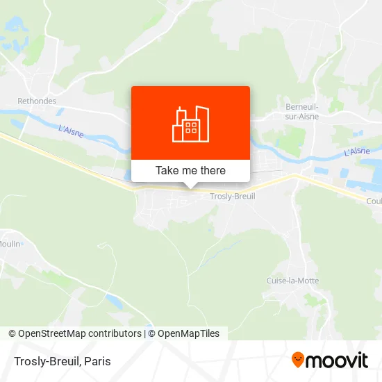 Trosly-Breuil map