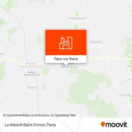 Le Mesnil-Saint-Firmin map