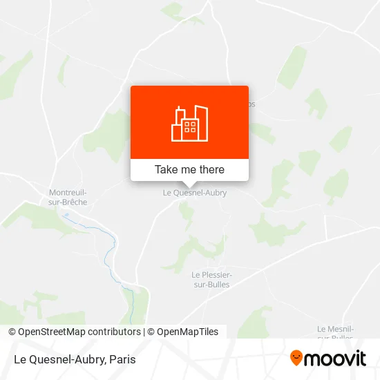 Le Quesnel-Aubry map