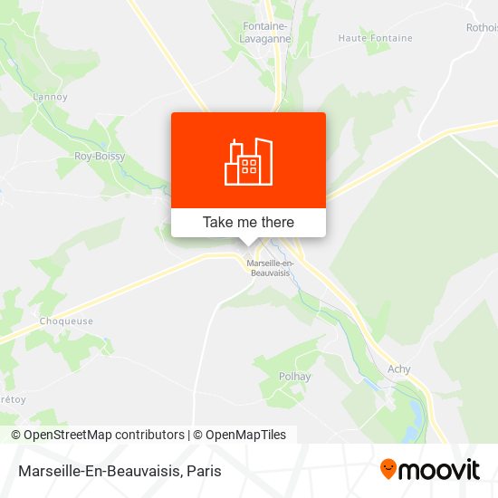 Marseille-En-Beauvaisis map