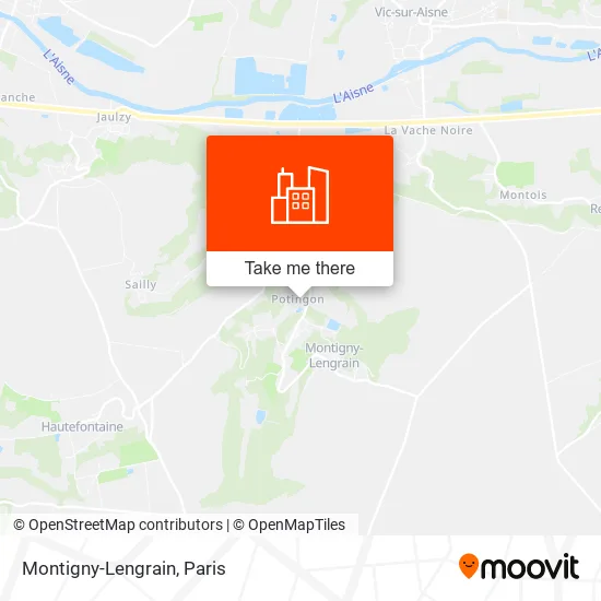 Montigny-Lengrain map