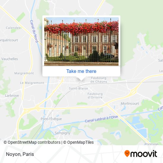 Noyon map