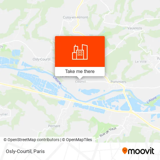 Osly-Courtil map