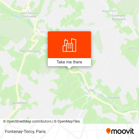 Fontenay-Torcy map