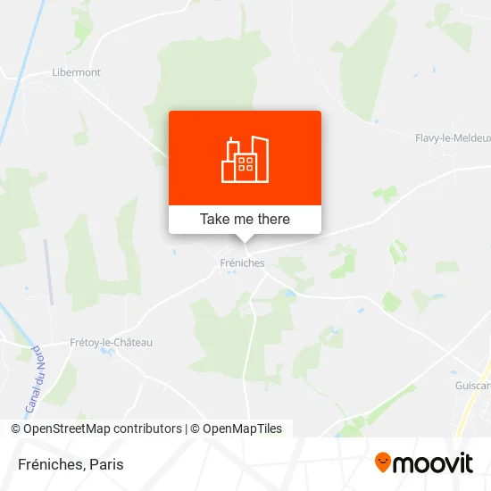 Fréniches map