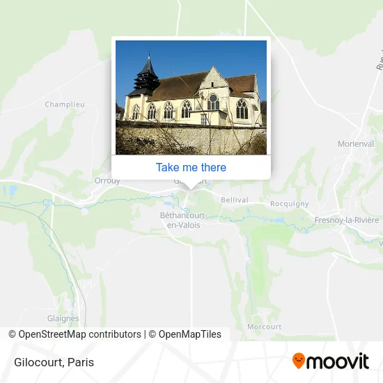 Gilocourt map