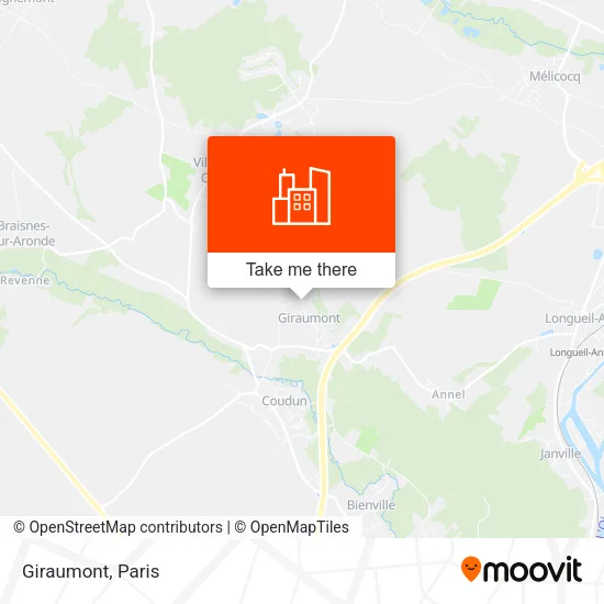 Giraumont map