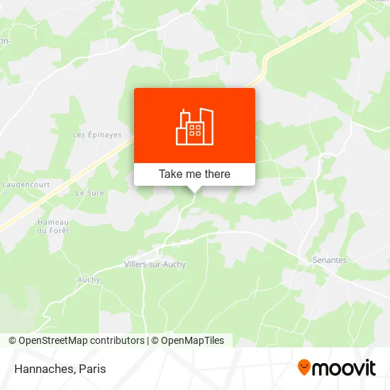 Hannaches map
