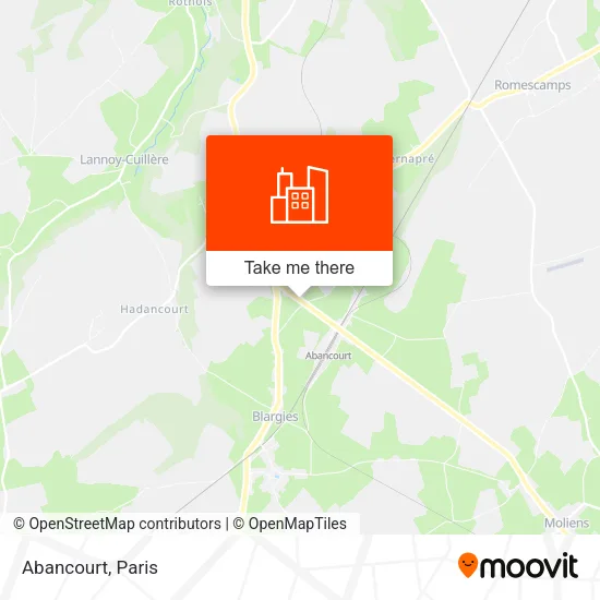Abancourt map