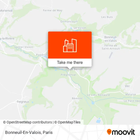Bonneuil-En-Valois map