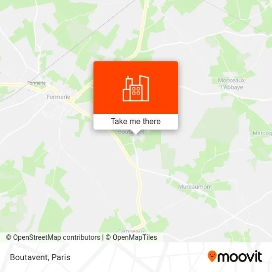 Boutavent map