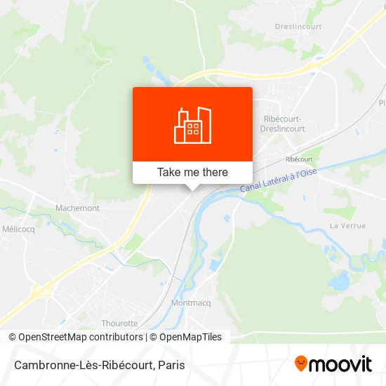 Cambronne-Lès-Ribécourt map