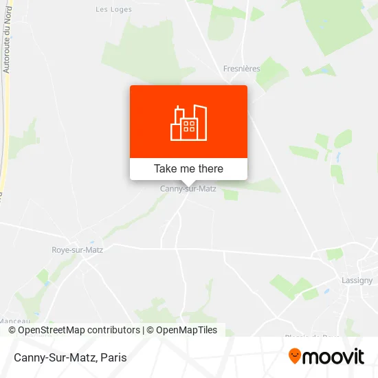 Canny-Sur-Matz map