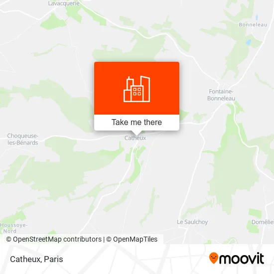 Catheux map