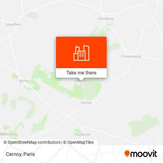 Cernoy map