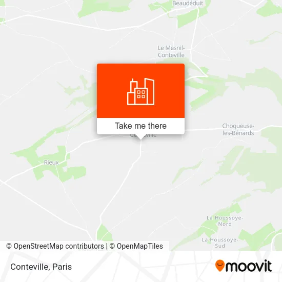 Conteville map