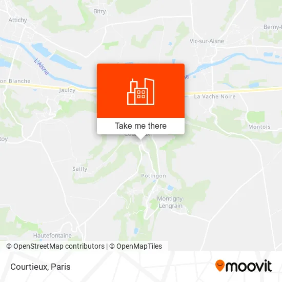 Courtieux map