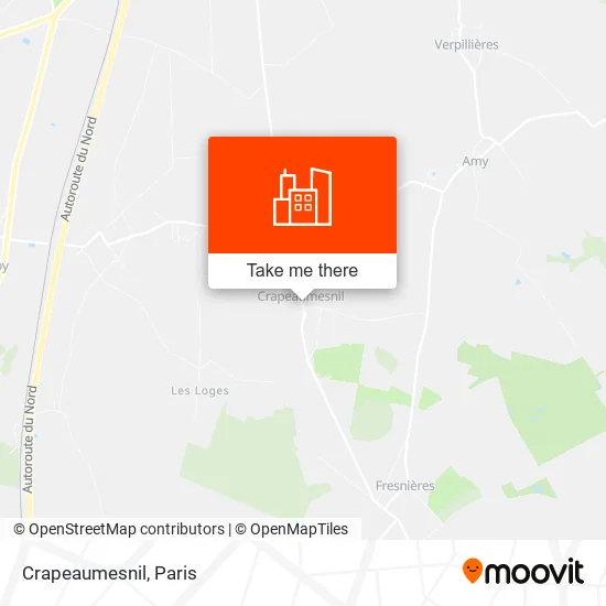Crapeaumesnil map