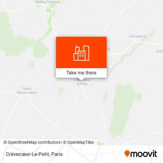 Crèvecœur-Le-Petit map
