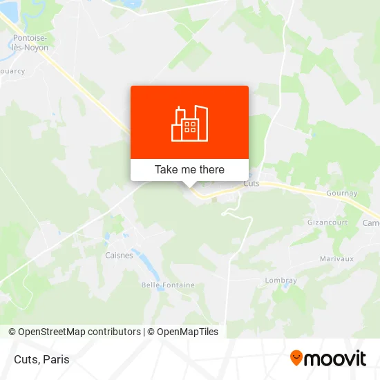 Cuts map