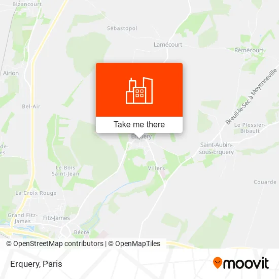 Erquery map