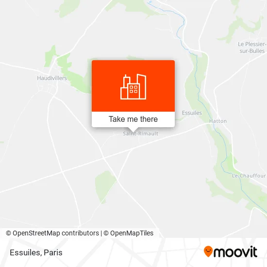 Essuiles map