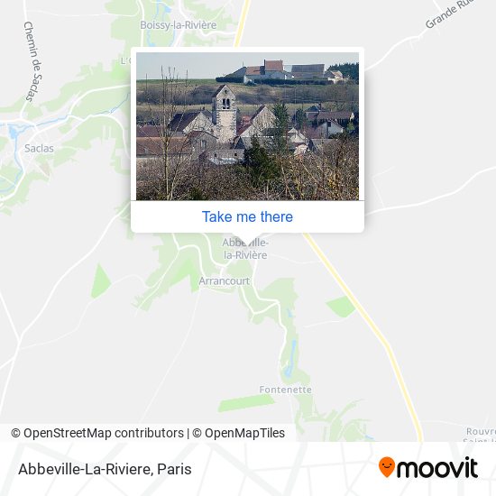 Mapa Abbeville-La-Riviere