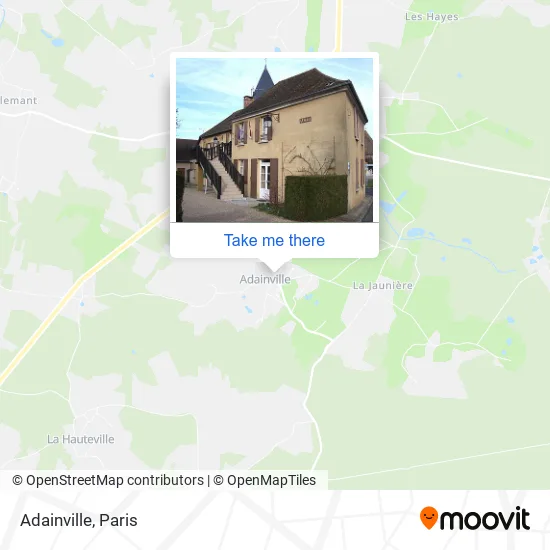 Adainville map