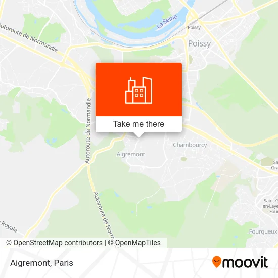 Aigremont map