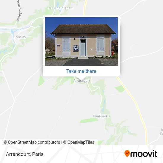 Arrancourt map
