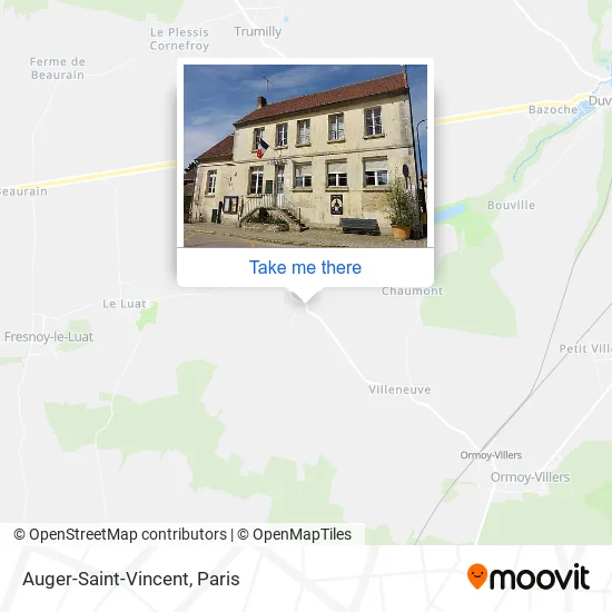 Auger-Saint-Vincent map
