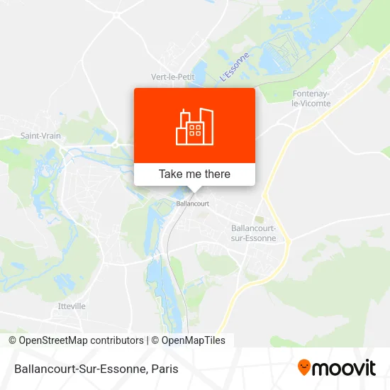 Ballancourt-Sur-Essonne map