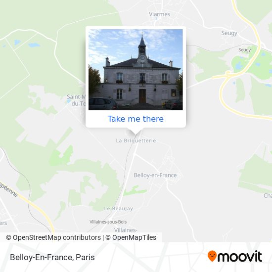 Belloy-En-France map