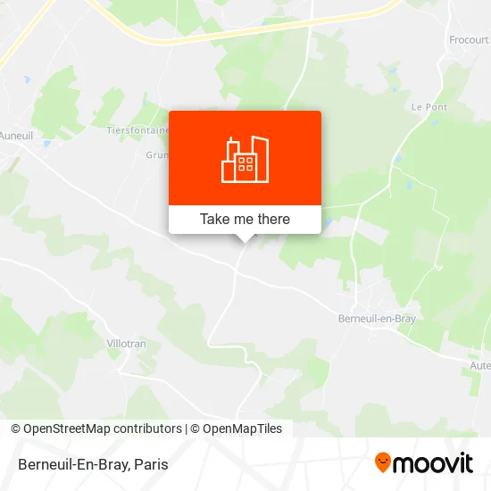 Berneuil-En-Bray map
