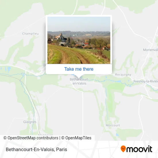 Bethancourt-En-Valois map