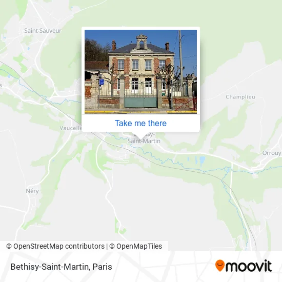 Bethisy-Saint-Martin map