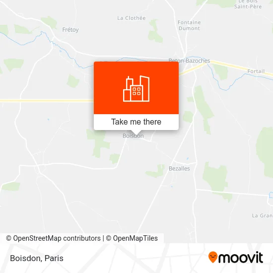 Boisdon map