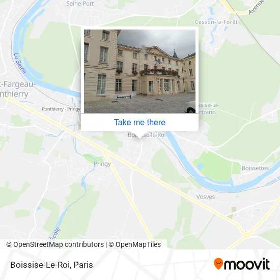 Boissise-Le-Roi map