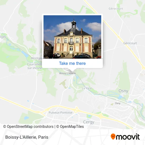 Boissy-L'Aillerie map