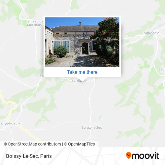 Boissy-Le-Sec map