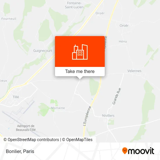 Bonlier map