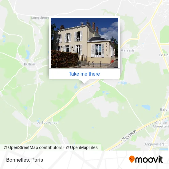 Bonnelles map