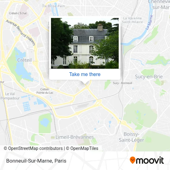 Bonneuil-Sur-Marne map