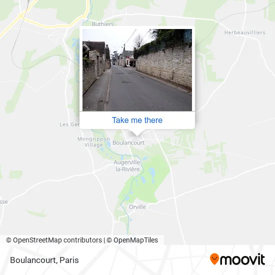 Boulancourt map