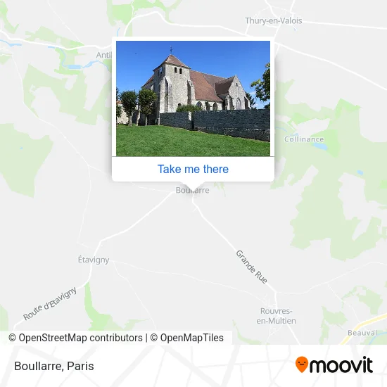 Boullarre map