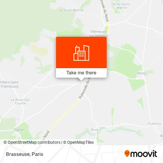 Brasseuse map
