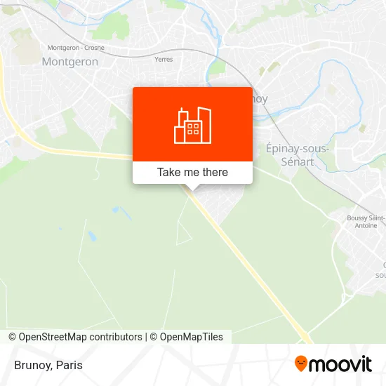 Brunoy map