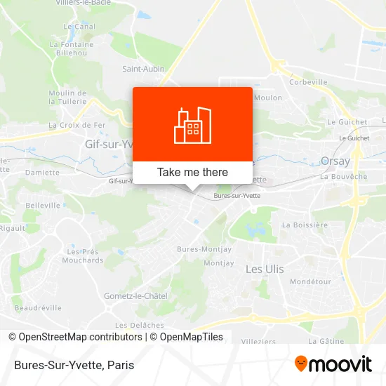 Bures-Sur-Yvette map