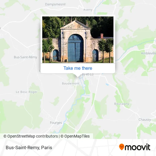 Bus-Saint-Remy map