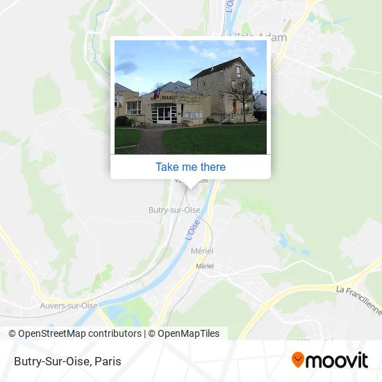 Butry-Sur-Oise map